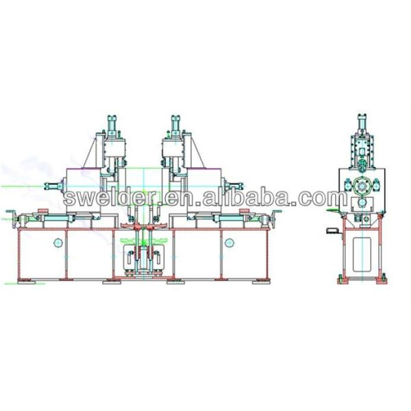 220V / 380V Industrial Water Tank Welding Machine Automatic Customized