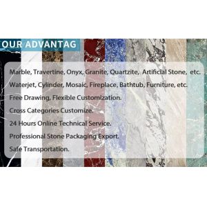 Custom Textured Granite Himalayan Tiles And Marble Flooring Eco Friendly