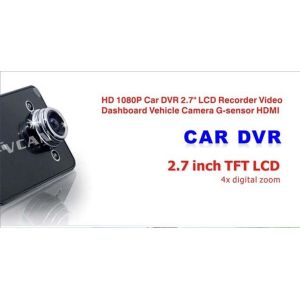 VCAN0833 Full HD 1080P digital car driving camera dash camera with 2.7 inch LCD