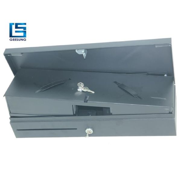 cash drawer w460mm Flip Top RJ11 Cash Drawer / Square Register Cash Drawer With Lock