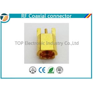 MMCX Male Crimp Connector Right Angle 50 OHMs For RG316 Coaxial Cable