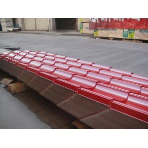 Glazed Color Roof Tile Roll Forming Machine
