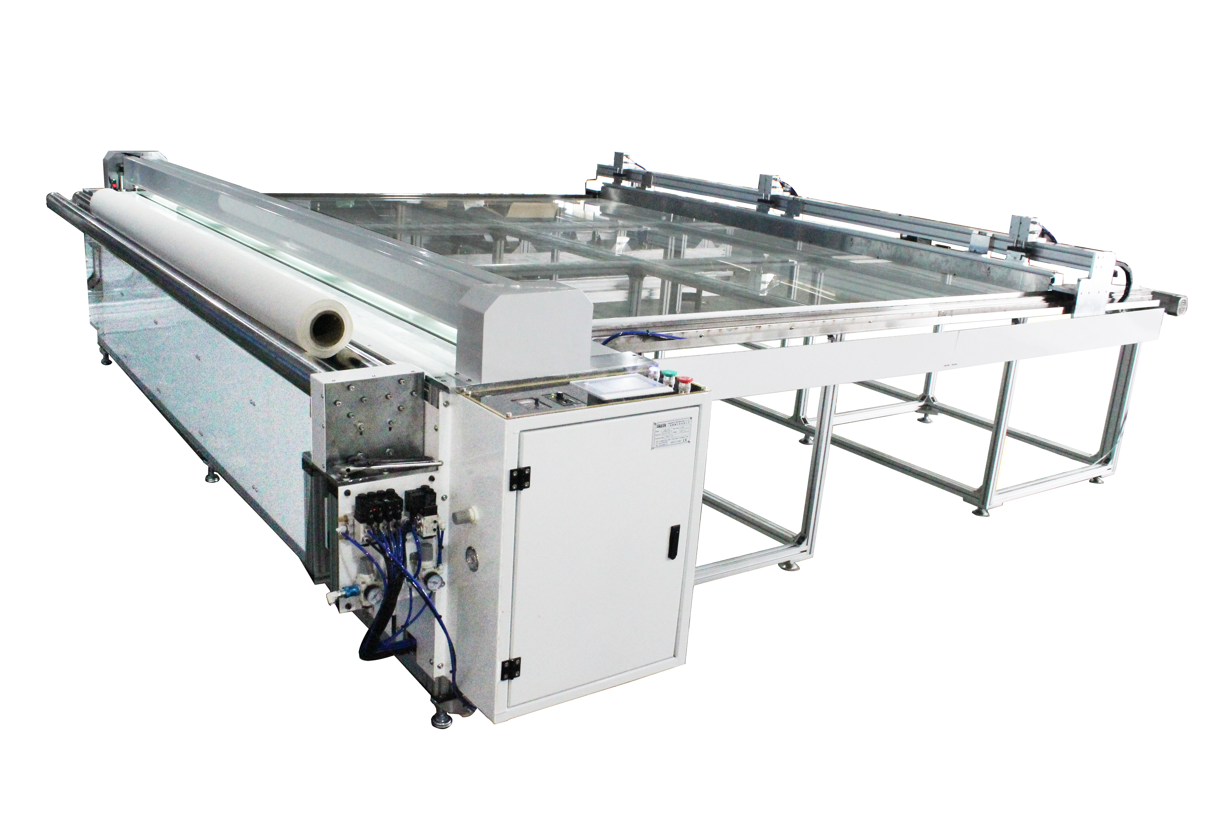 Ultrasonic&Crush 2in1 Roller Blind Fabric Cutting Machine with Automatic