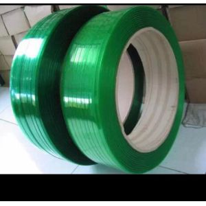 embossed green pet strap band with high tensile strength