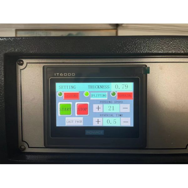 620mm Band Knife Splitting Machine Shoes Band Knife Leather Splitter Automatic