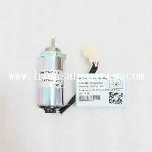 Wholesale 24V Excavator Solenoid 8972091152 For 4LE2 4LE2X ZX70-3 ZX75UR-3 ZX85USB-3 from china suppliers
