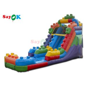 Wholesale Outdoor Inflatable Slide Simple PVC Inflatable Bouncer Slide Blow Up Double Dry Slide Inflatable Slide For Kids from china suppliers