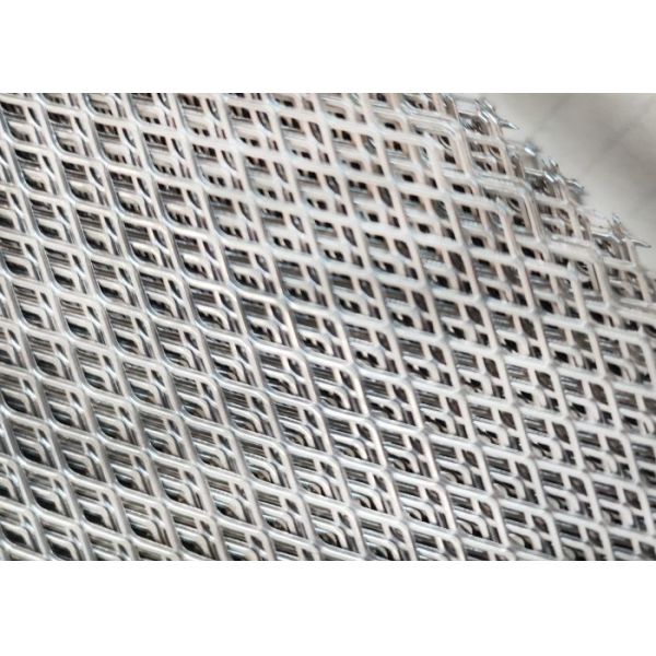 Quality Flat 1X2m 2mm Thickness Expanded Metal Mesh For Construction for sale