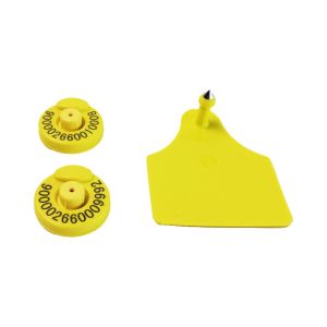 Wholesale 134.2KHz RFID Ear Tag for Livestock Management Animal Identification Tension 350N from china suppliers