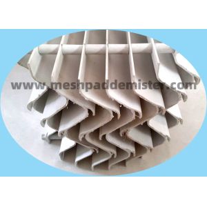 235mm Pp Rectangular Vane Pack Mist Eliminator