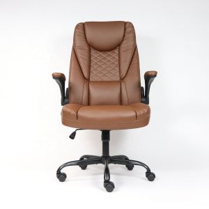 Wholesale Comfortable PU Leather Swivel Executive Chair for Office Furniture Manufacture Manager from china suppliers