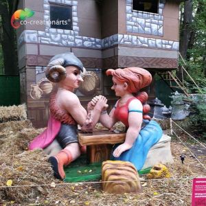 Weather Resistance Life Size Cartoon Characters Remote control