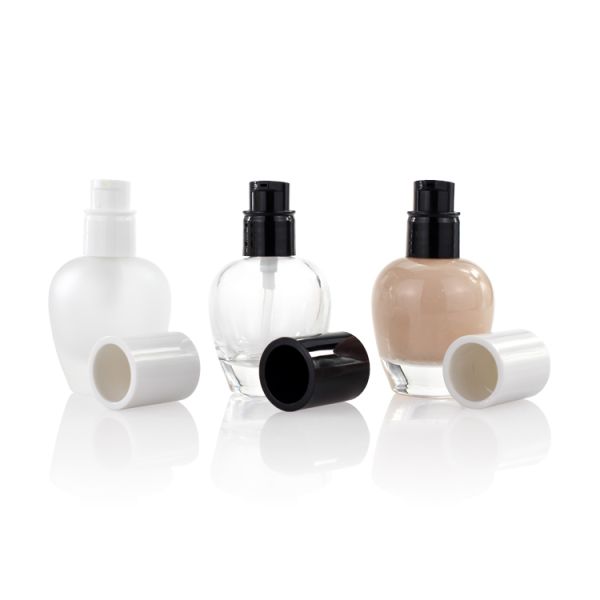 Hot Sale Customized Cosmetic Serum 30ml Dropper Bottle Glass Frosted Glass Bottle Own Design Serum Bottles