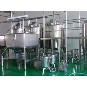 Industrial 2000L/H Soya Milk Production Line with Variable Capacity and Standard
