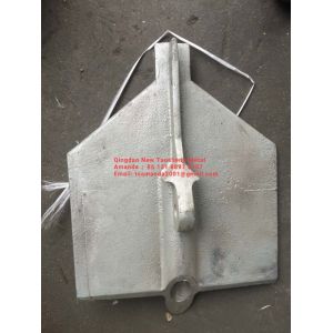 ASTM A153 Galvanized Ductile Iron Hulk Earth Anchors