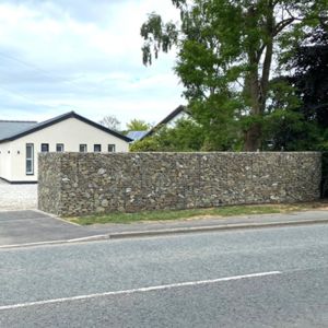 Hot Dip Galvanized Gabion Planter 4x1x1m with 50x50mm Mesh