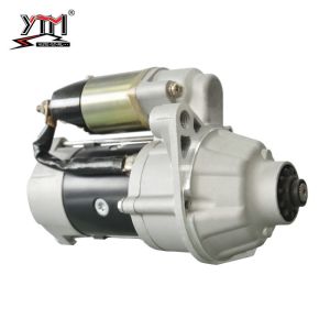 Durable Mitsubishi 6D15 Engine Starter Motor 11T 5KW M3T56082 R215 - 7