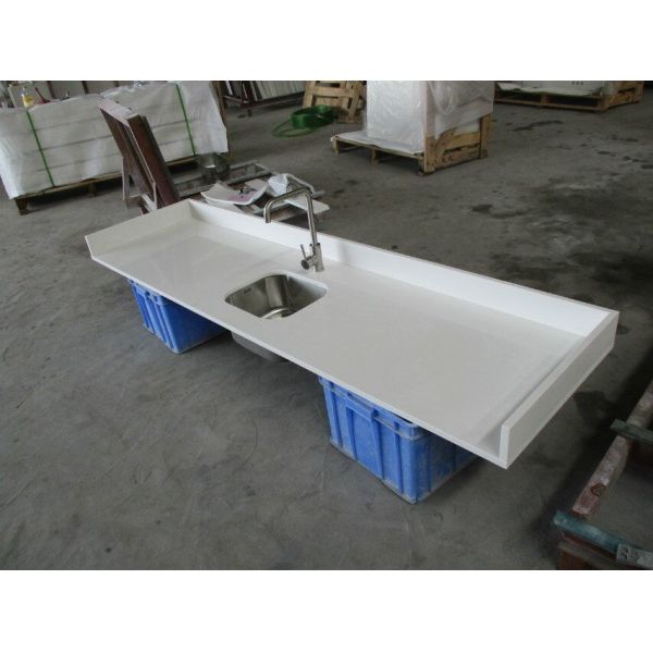 White quartz kitchen worktops quartz kitchen top solid surface kitchen worktops