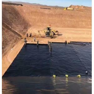 Impermeable HDPE Geomembrane Liner GRI GM13 Waterproof Plastic