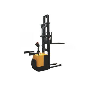 Double Lift Cylinder High Lift Pallet Stacker 3500mm Lifting Height Safe