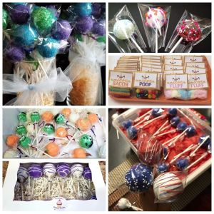 Macarons Sweet Cone Wrappers