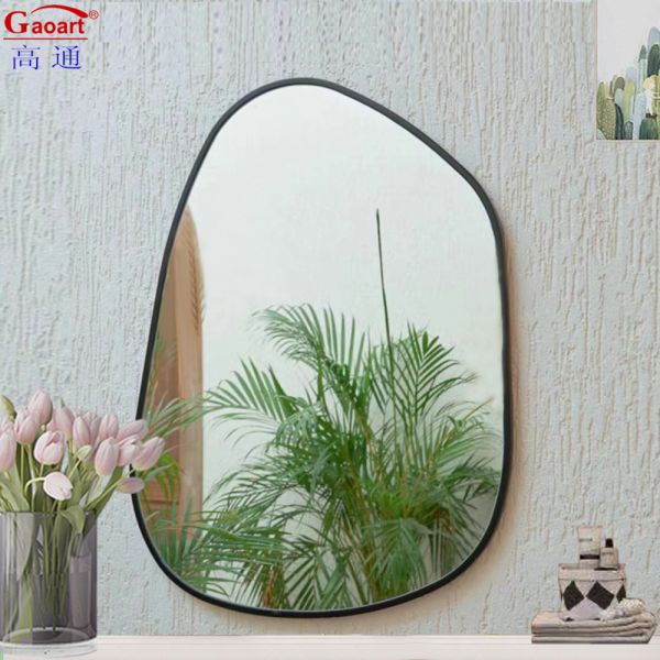 Wooden Frame Mirror for Wall Decor Floor Length Mirror Modern Rustic Design