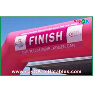 Inflatable Gate Sport Racing Games Inflatable Finish Line Arch / Entrance Arch