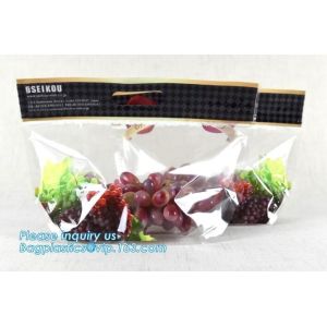 Wholesale Custom colorful printed slider ldpe k bag, stand up slider zipper export pe grapes bag, zipper lock freezer storag from china suppliers