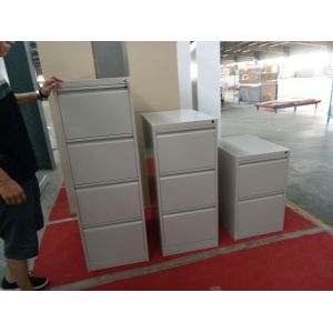 Buy cheap 4 drawer filing cabinet steel roll cold sheet material light grey color from wholesalers