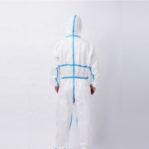 Full Body Disposable Surgical Gown Prevent Liquids Microorganisms Penetration