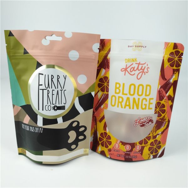 VMPET Smell Proof Mylar Bags CMYK 3.5g Mylar Child Proof Soft Touch