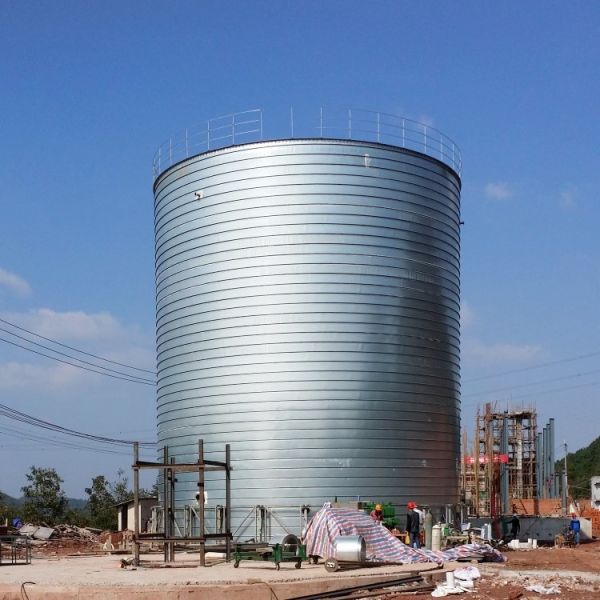Galvanized Steel / Clad Steel Waste Oil Storage Tank Various Sizes And Capacities