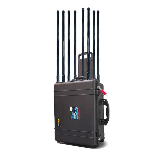 Lightweight Long Range Drone Jamming Defense System 9dBi Antenna Remote Control