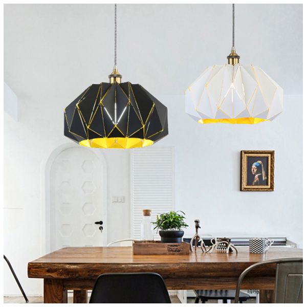 Iron Colorful Pendant Light Hanging Chandelier for Kitchen