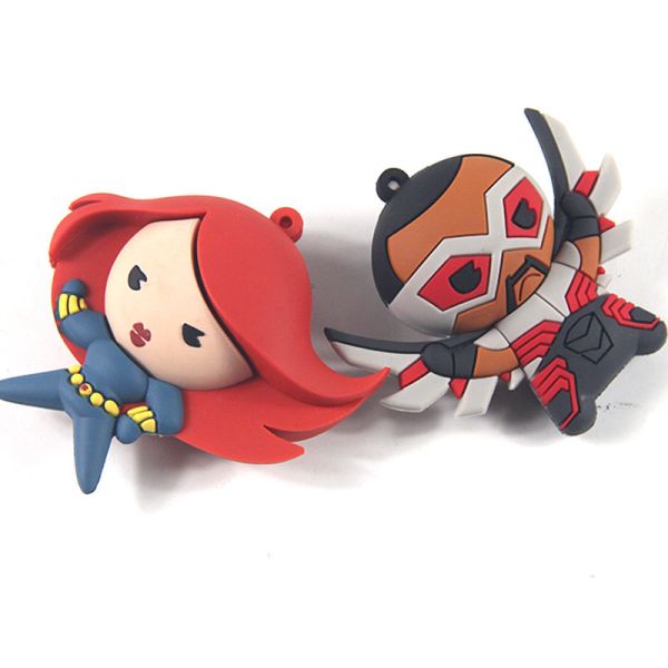 Custom Rubber 3D Soft PVC Keychain, Plastic Customized Miniature Keychain PVC