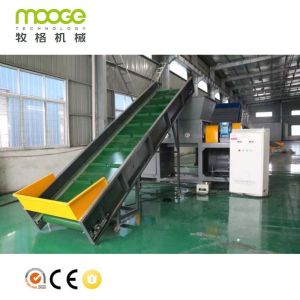 800mm Rubber Conveyor Belt For Plastic Bottles Waste Recycling Machinery