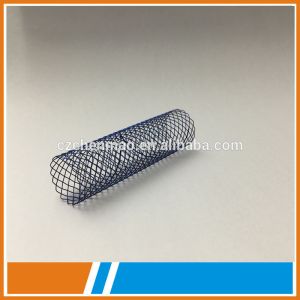 Disposable metallic covered trachea bronchus stent with Nitinol wire