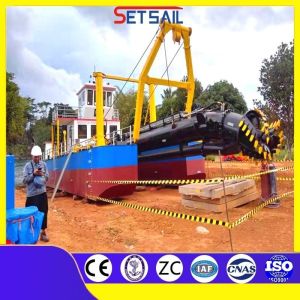 Customized Diesel Engine Cutter Suction Dredger for Dredging Site Operation