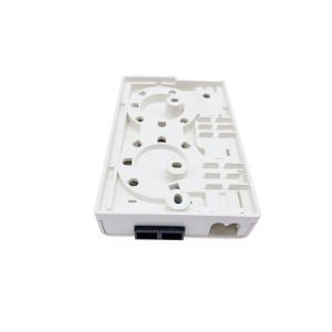 2 Core optical fiber termination box load with SC/upc duplex adapter and