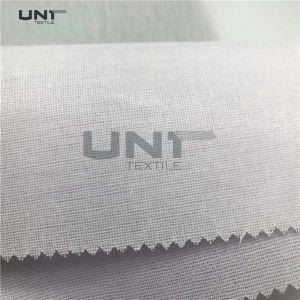Good Adhesive Cap Resin Shirt Interlining With PES LDPE Fusing