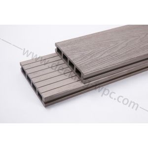 Temperature-Resistant 3D Deep Embossed Composite Wpc Decking with T G Installati