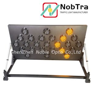 Rectangular LED Arrow Boards with Remote Control and Enhanced Visibility