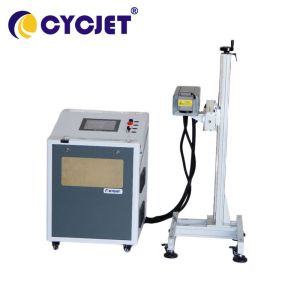Automatic LC60F-W Laser Marking Machine CNF PLT File Laser Printer Machine