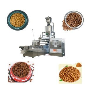 Electric Fully Automatic Dry Dog Food Making Machine 380v
