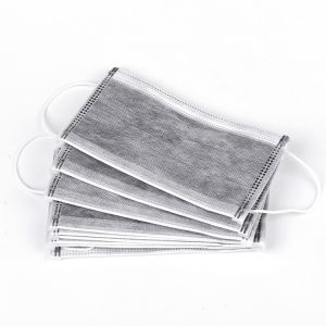 Plain Shape Disposable Face Masks / Sanitary Earloop Procedure Masks