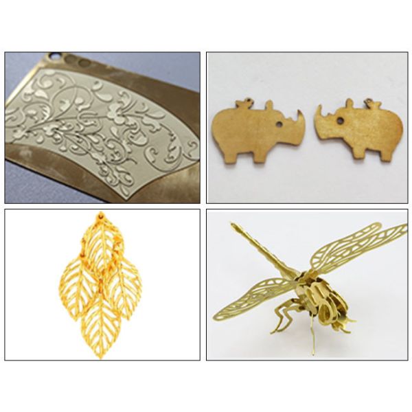 Infrared Laser Metal Cutting Machine 72m/Min High Accuracy Small Metal Laser Cutter