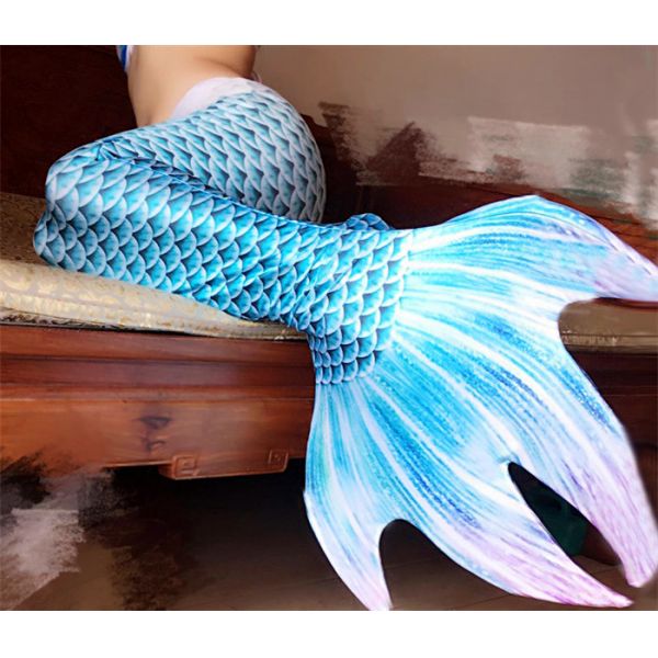 Smooth Easy Drying Ladies Mermaid Tail , Womens Mermaid Tail For Swimming