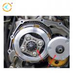 Chongqing Motorcycle Clutch Kits , CG125 Motorcycle Centrifugal Clutch / Silver