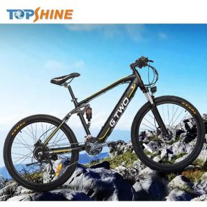 Customized Logo 500W 48V 27.5 GPS Electric Mountain Bike With Calories