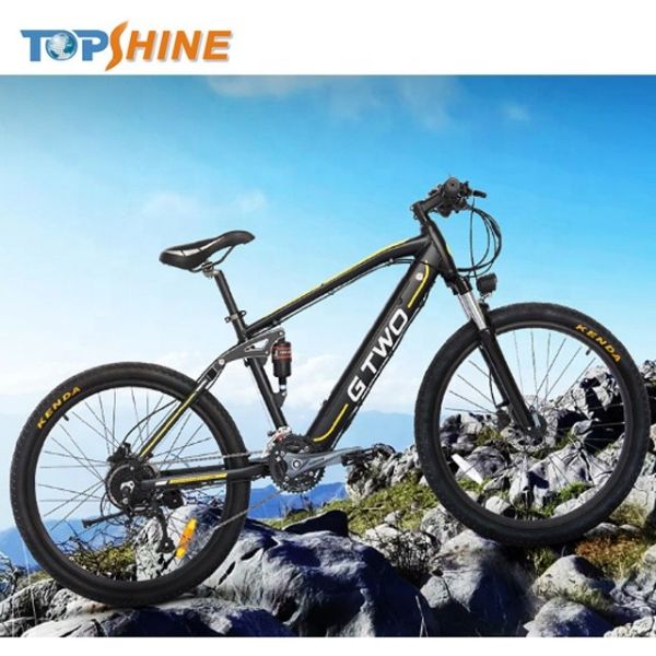 Customized Logo 500W 48V 27.5 GPS Electric Mountain Bike With Calories